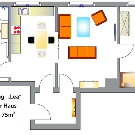 Appartement Schweizer Haus *