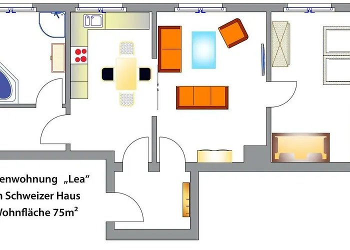 Apartment Schweizer Haus *